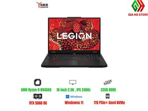 Lenovo Legion Pro 5 R9000P (2025) Ryzen 9-8945HX | RTX 5060 | 32GB | Màn 2.5K 240Hz – Hiệu Năng Gaming Đỉnh Cao