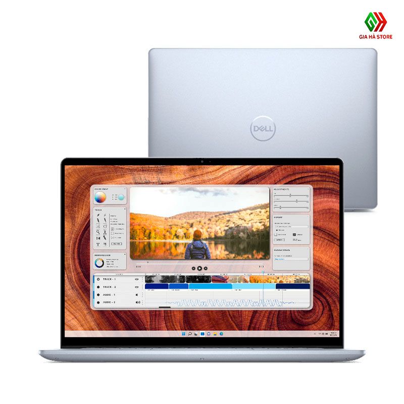 Dell Plus 7640 Core i5-12450H 16GB | 512GB Vỏ Nhôm Bạc Xanh 
